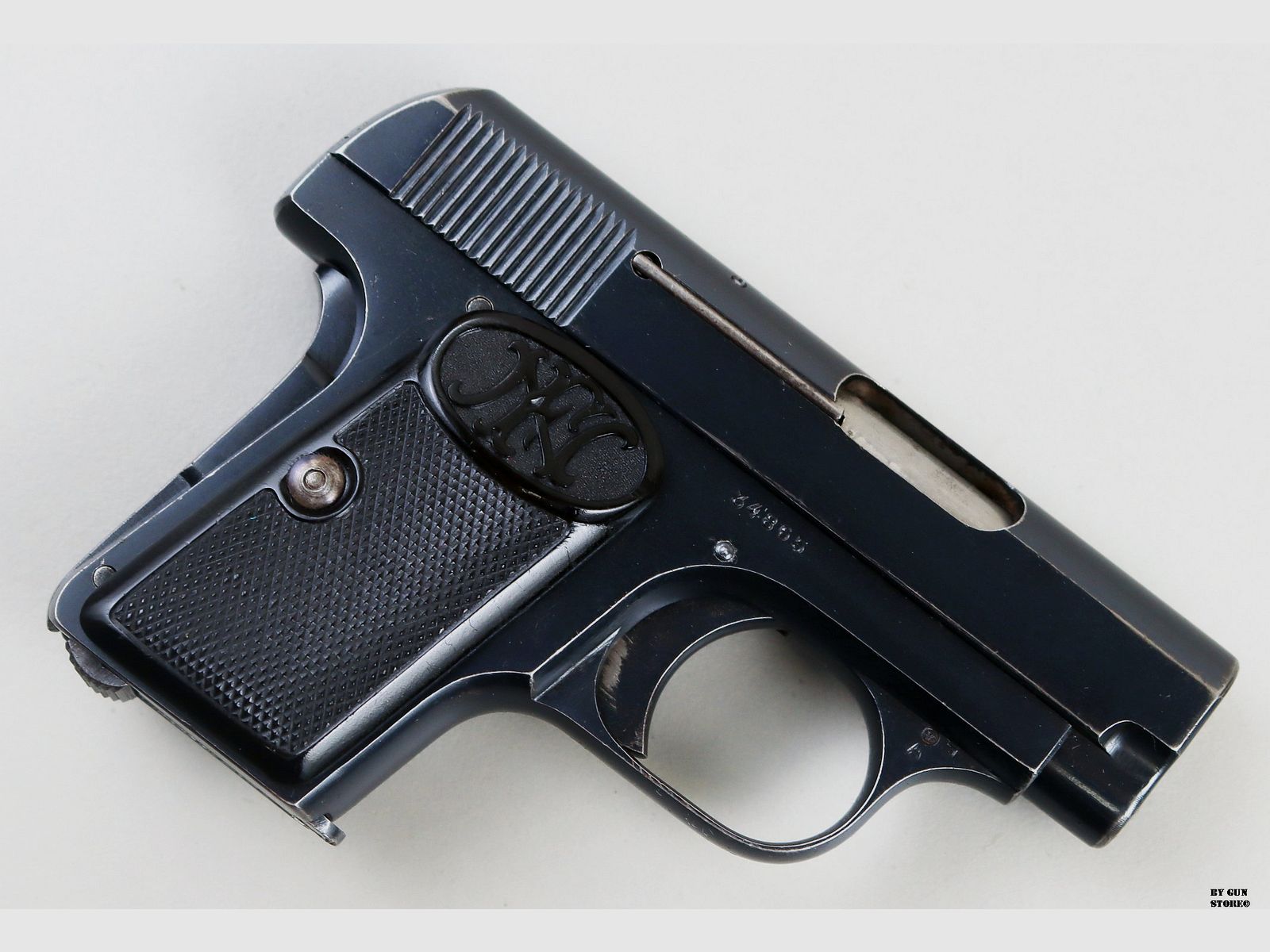 Pistole F.n. Browning mod. 1906 Kal. 6,35 Matr. 34865, Bild 4 von 7