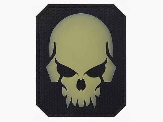 Patch Skull grand GLOW BLACK