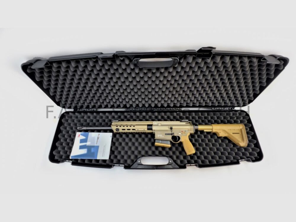 Heckler & Koch HK SLB MR308, version A3, 16,5", couleur sable .308Win