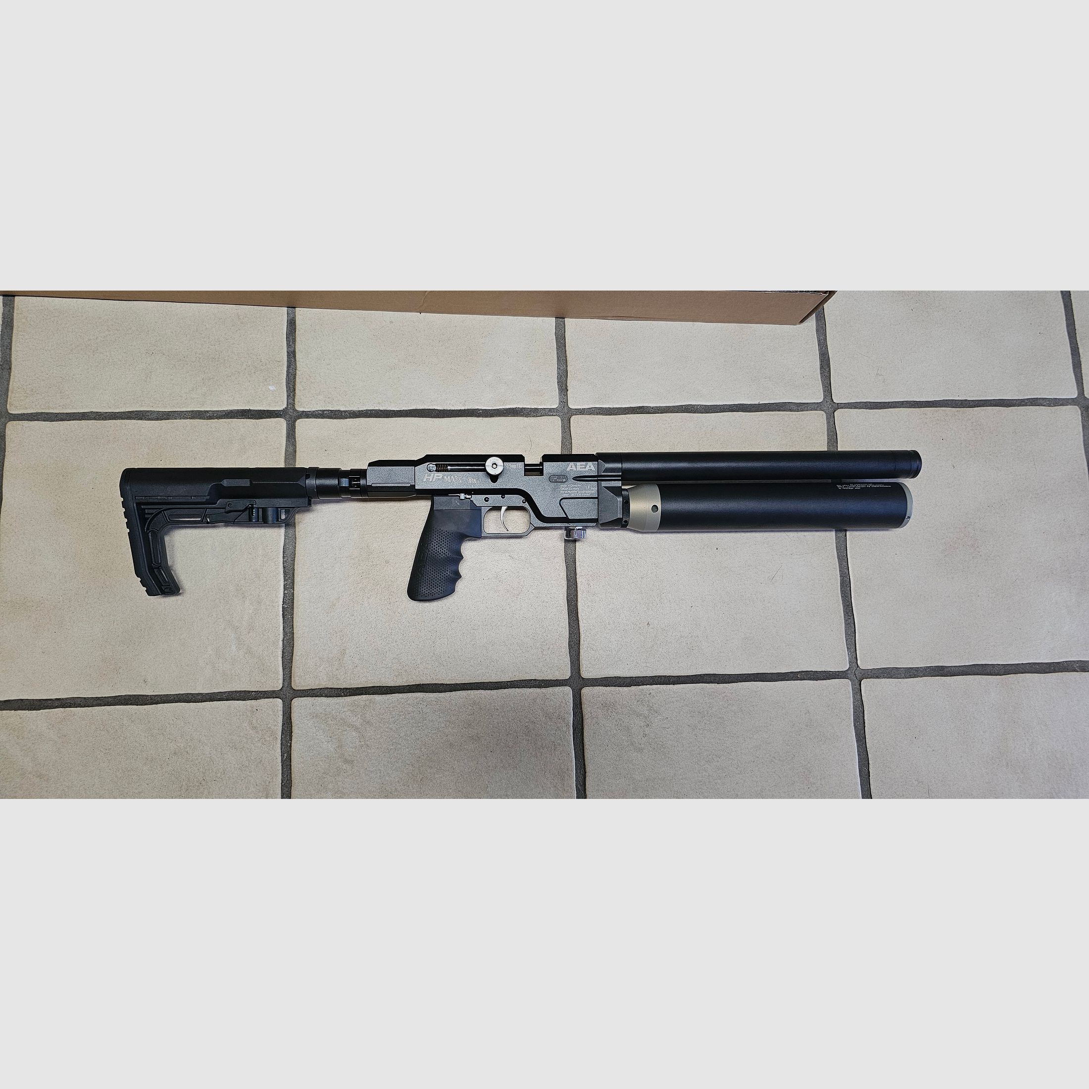 AEA Hp Max MK 2 + kompresor Tuxing i czerwona osłona Dod