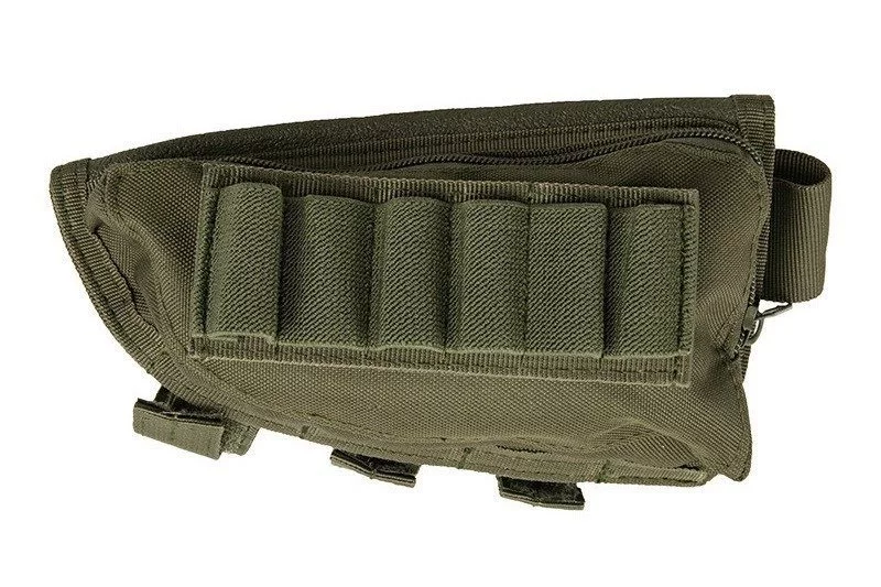 Shotgun stock shell holder – olive, image 2 of 6