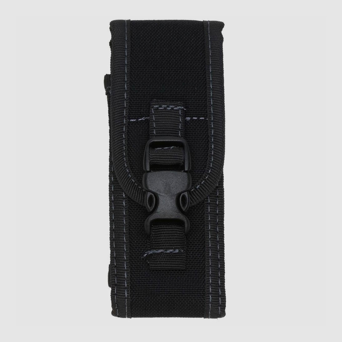 Corduraetui schwarz 11-13cm quer/längs groß Messer-Etui / Gürteltasche
