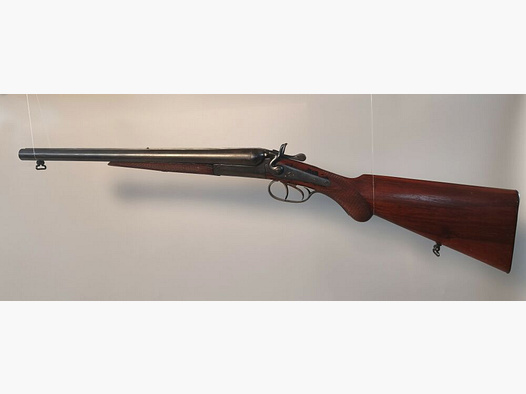 Młotkowy podwójny strzelba powozowa 12/70