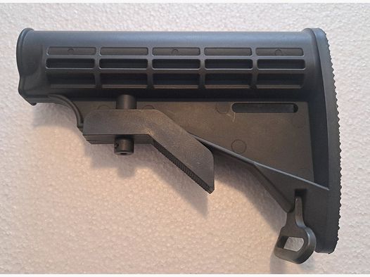 Standard Ar15 stock push stock black commercial spec
