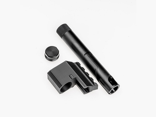 KOMBI | ALU TUNING BARREL - Short + Cover + Expansion Cap | Co² KIT | FSC Pistol | 60J+