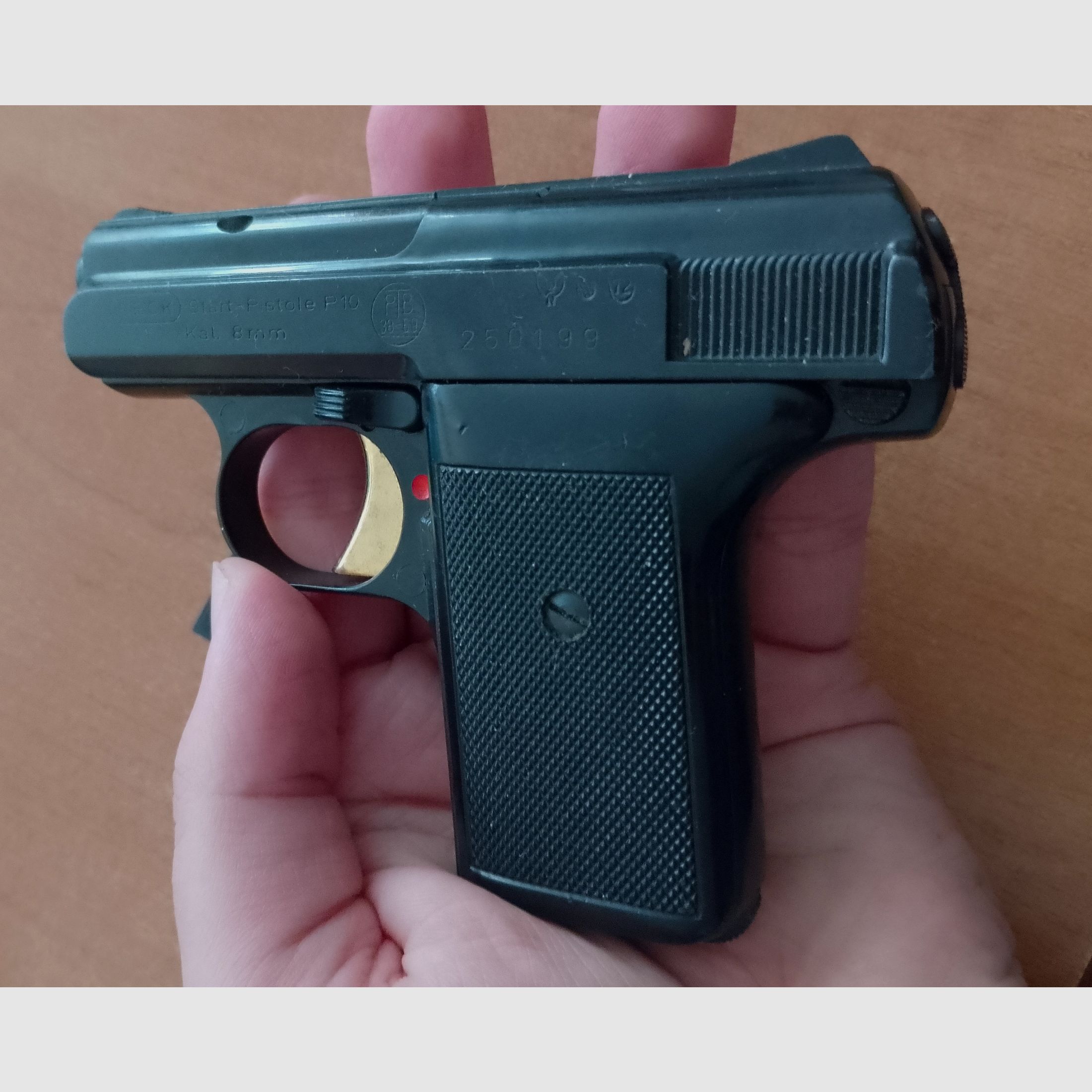 Stara pistolet gazowy Reck P10 w kalibrze 8 mm Knall/ PTB 38-69