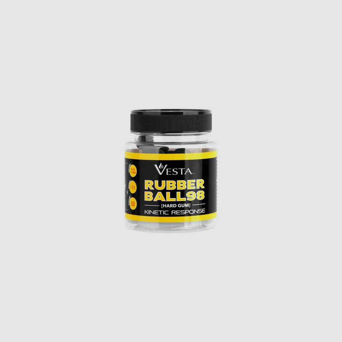Vesta Rubber 98 Rubber Balls Cal. .50 50Stk