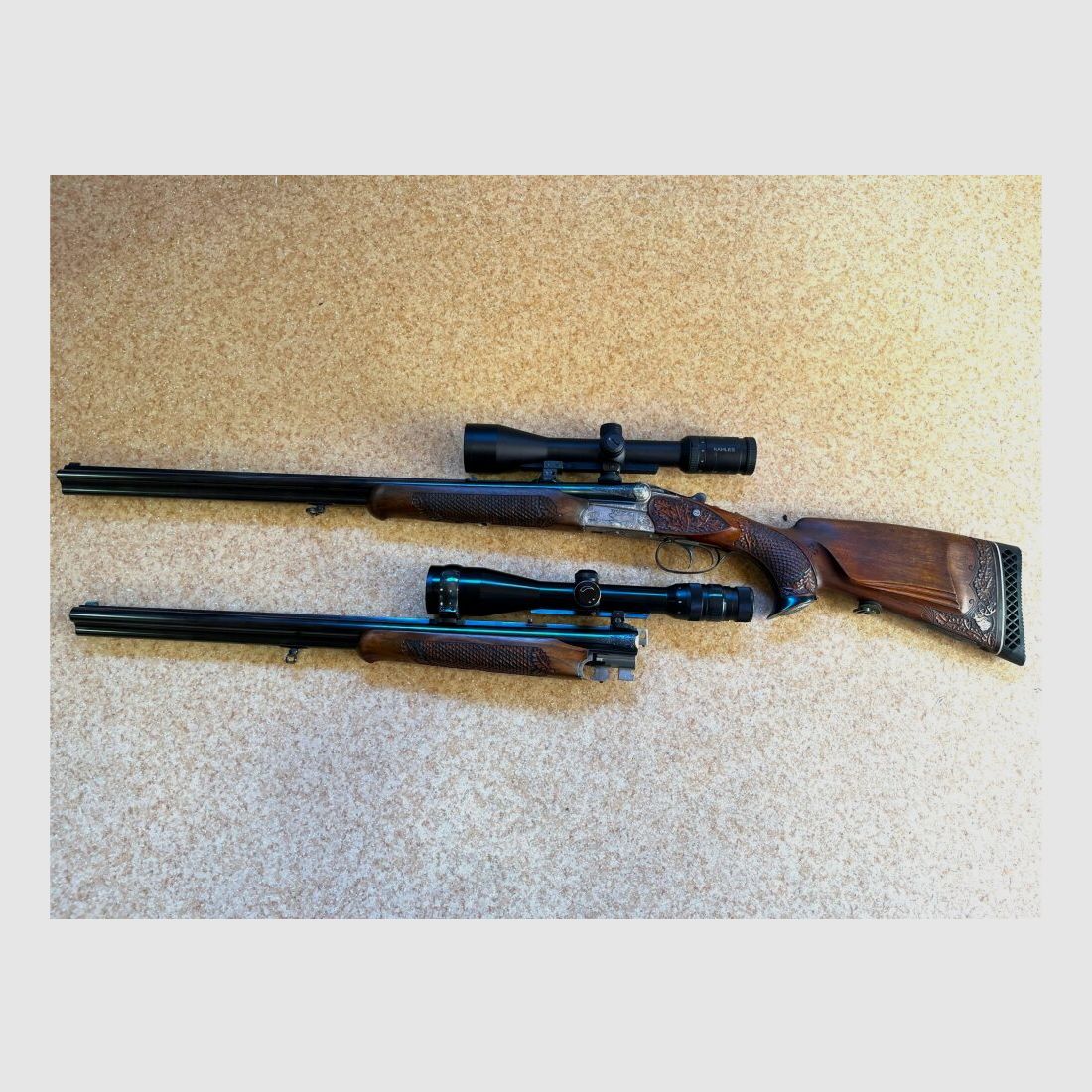 Merkel / Adamy doppietta con canna intercambiabile