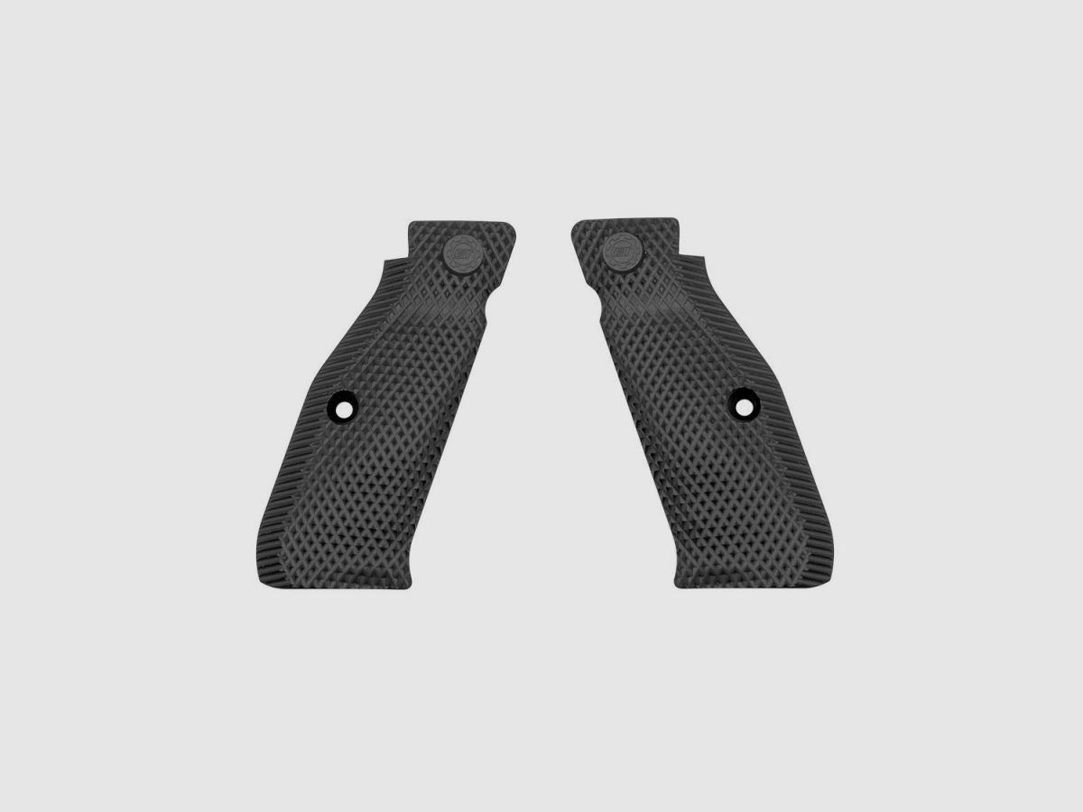 Eemann Tech Ultimate Aluminium Long Grips for CZ, Color: Black, size: L, image 1 sur 3