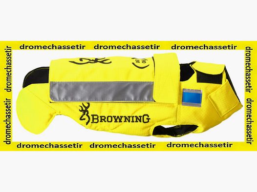 Gilet de protection PROTECT PRO EVO browning Taille 90 jaune Fluo