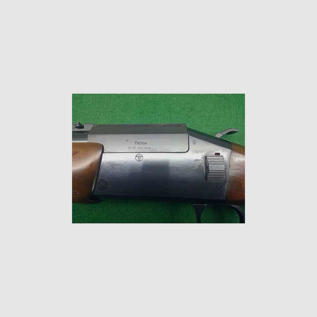 Bockbüchsflinte Tikka Kal.12/70-.222Rem. gebraucht