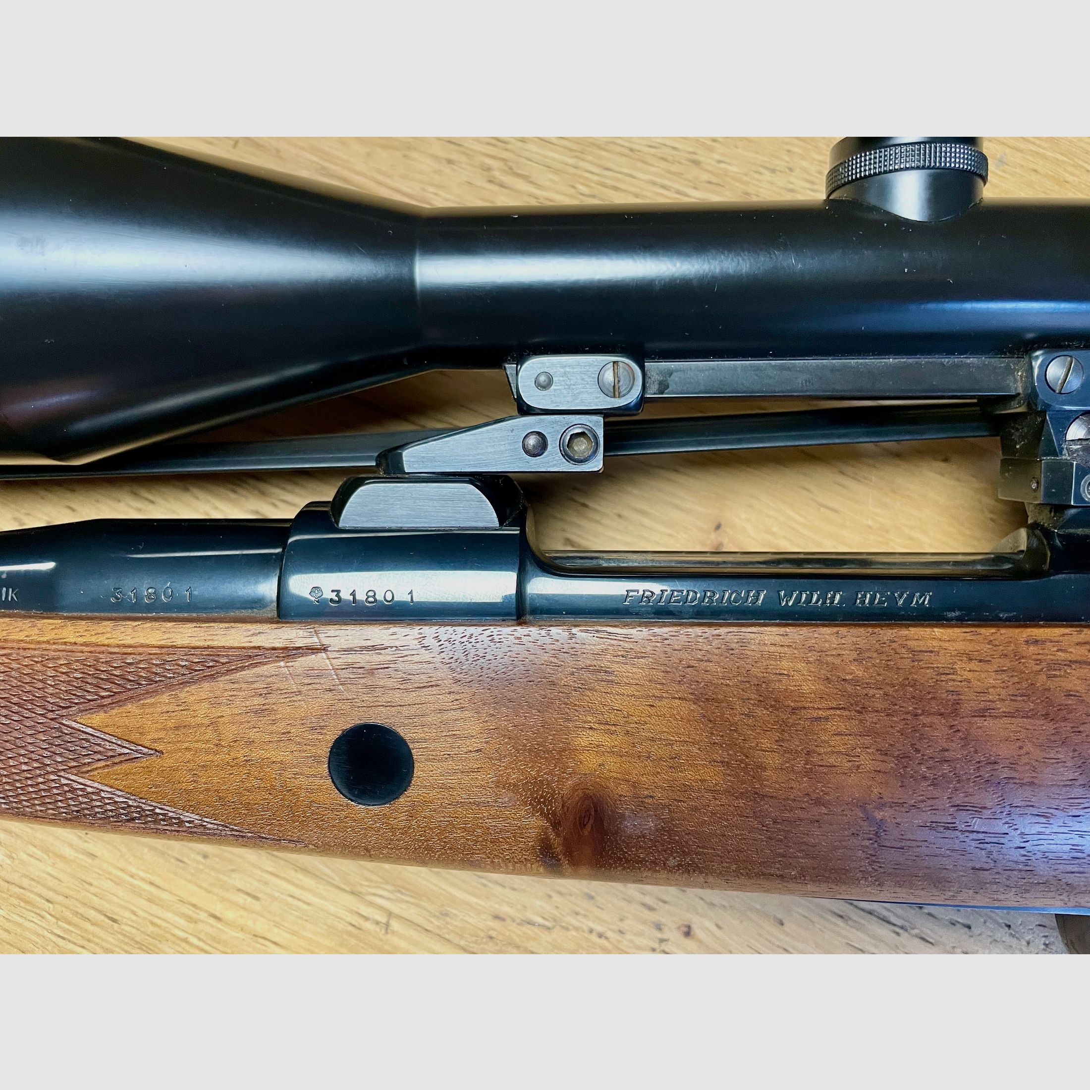 Repetierbüchse Heym Mod. SR 20 G Klaiber 9,3x64 inkl. ZF Schmidt&Bender 8x56