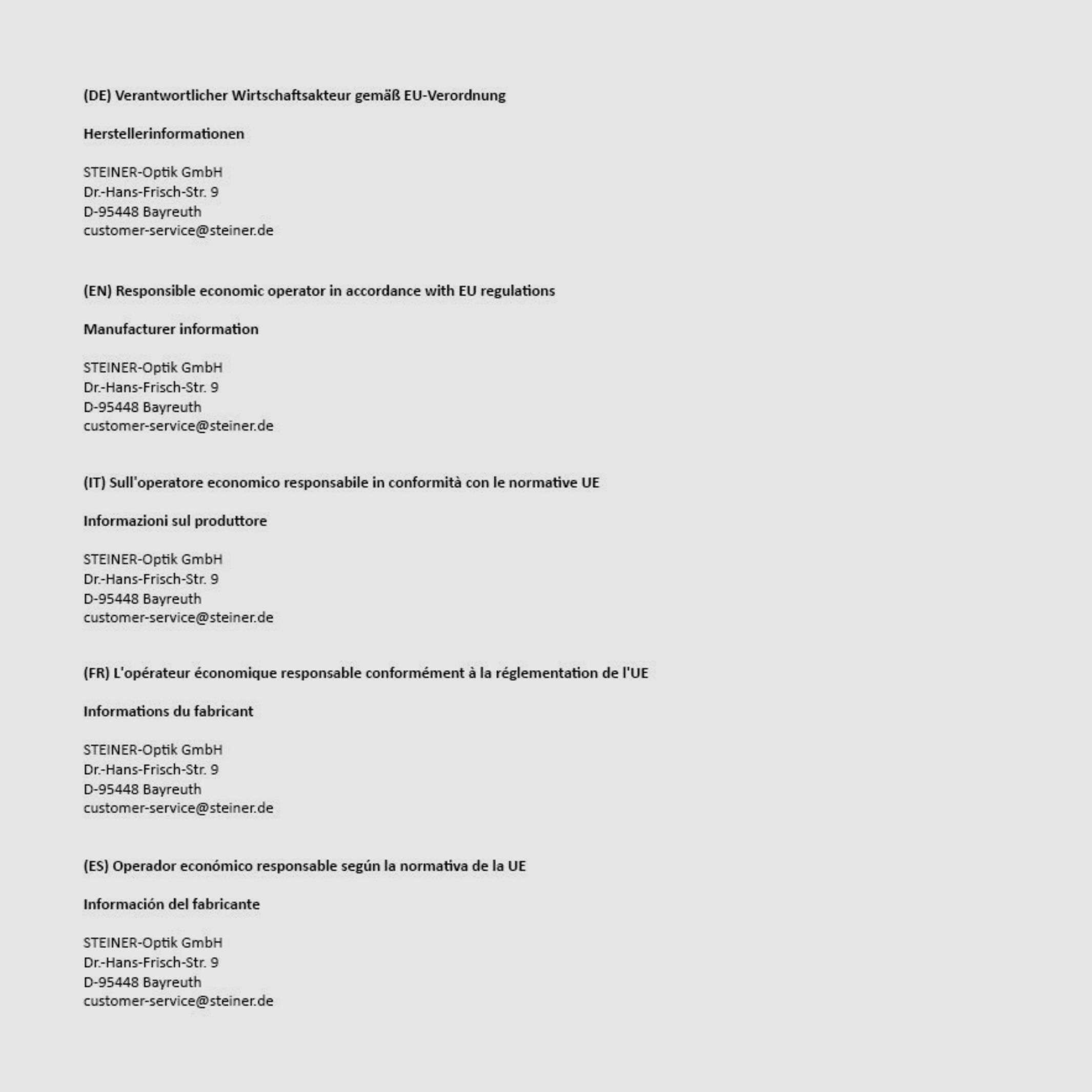 Steiner 202287842 Ranger 8 4-32x56 ballistic turrets with reticle LA-4A-I 2nd focal plane