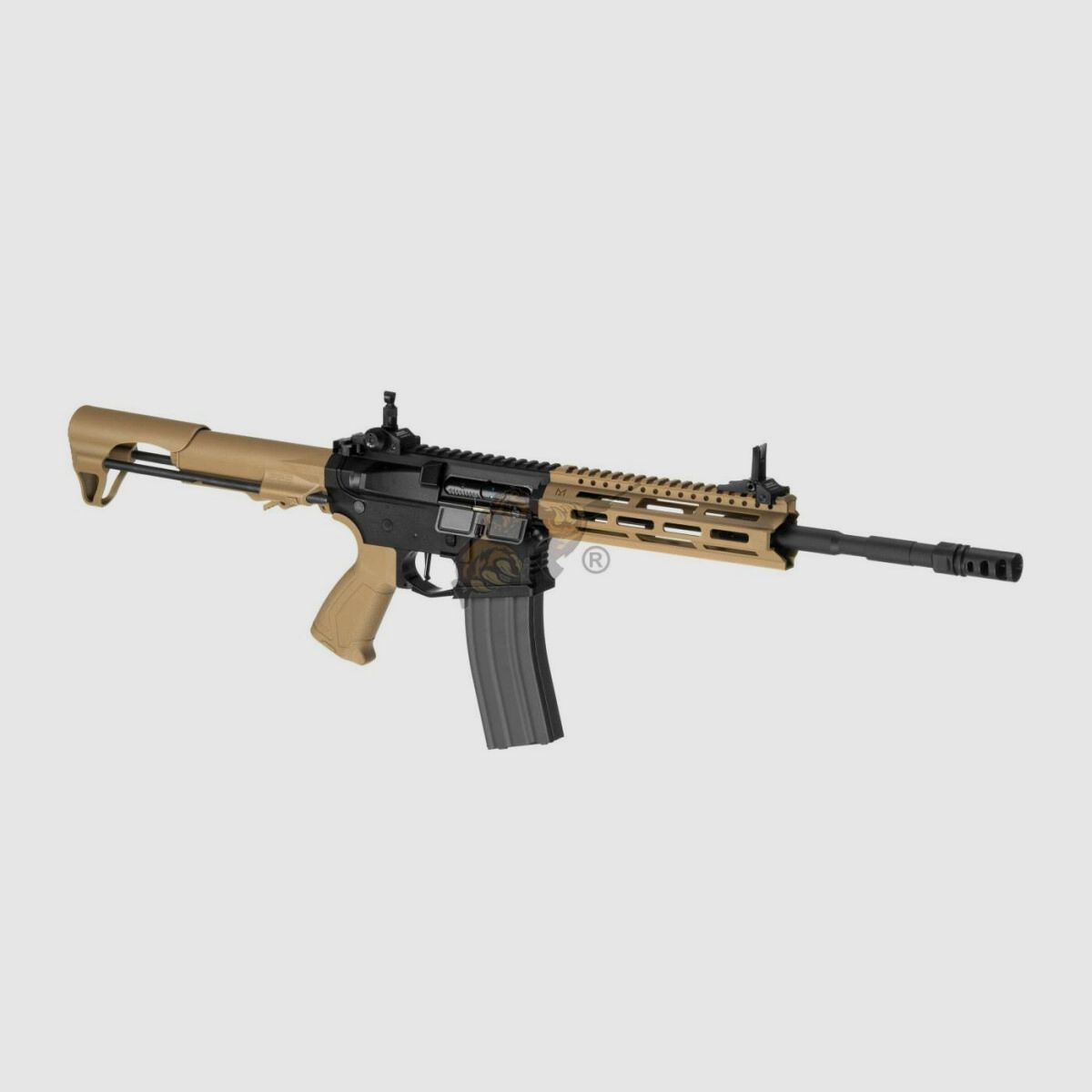 G&G CM16 Raider L 2.0E z ETU w Desert Tan Airsoft S-AEG wolno od 18