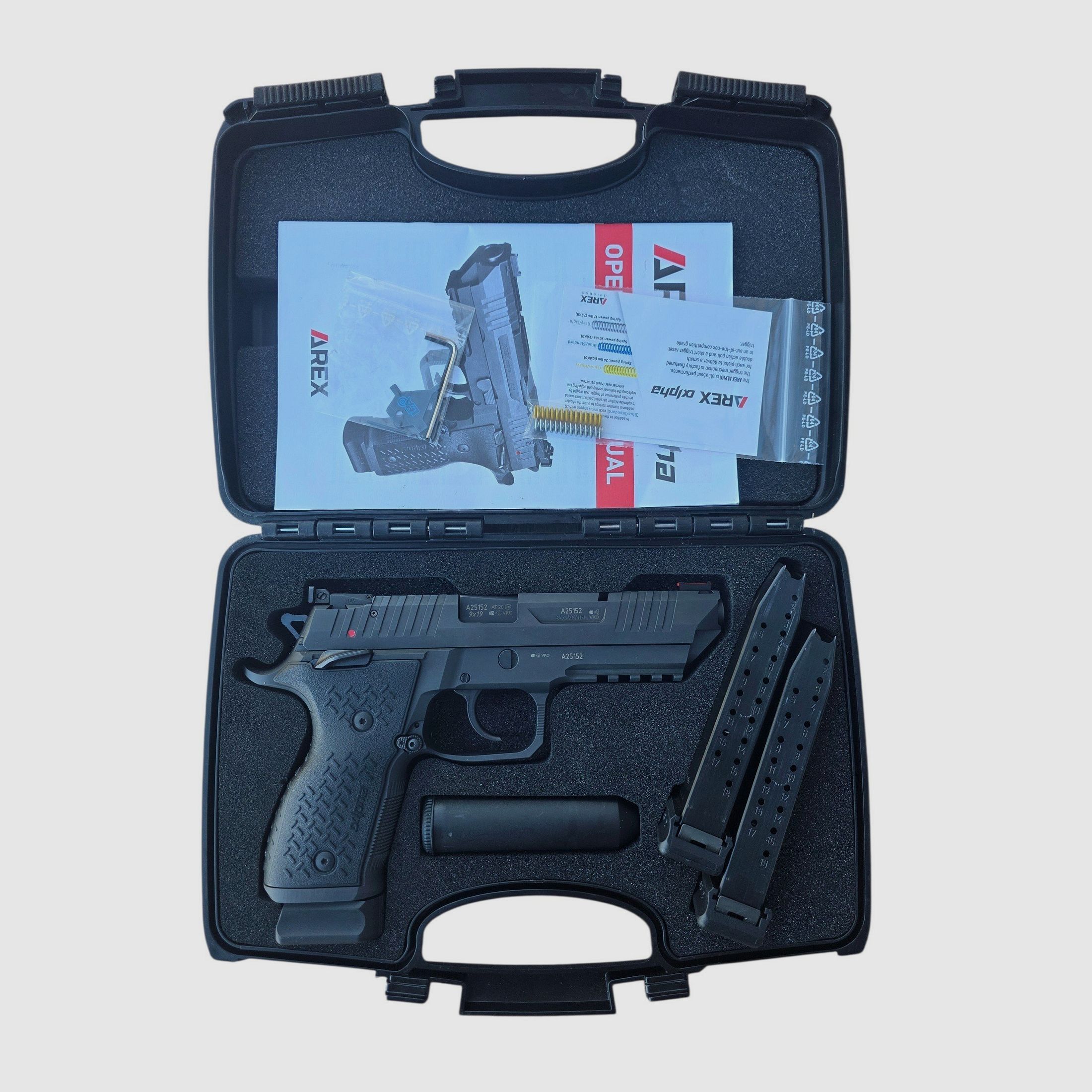 Pistole Arex Alpha Kal. 9×19 gebraucht, Bild 3 von 3