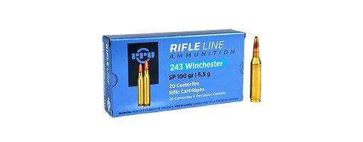 Prvi Partizan PPU .243 Winchester TM 100 grs 20 Schuss