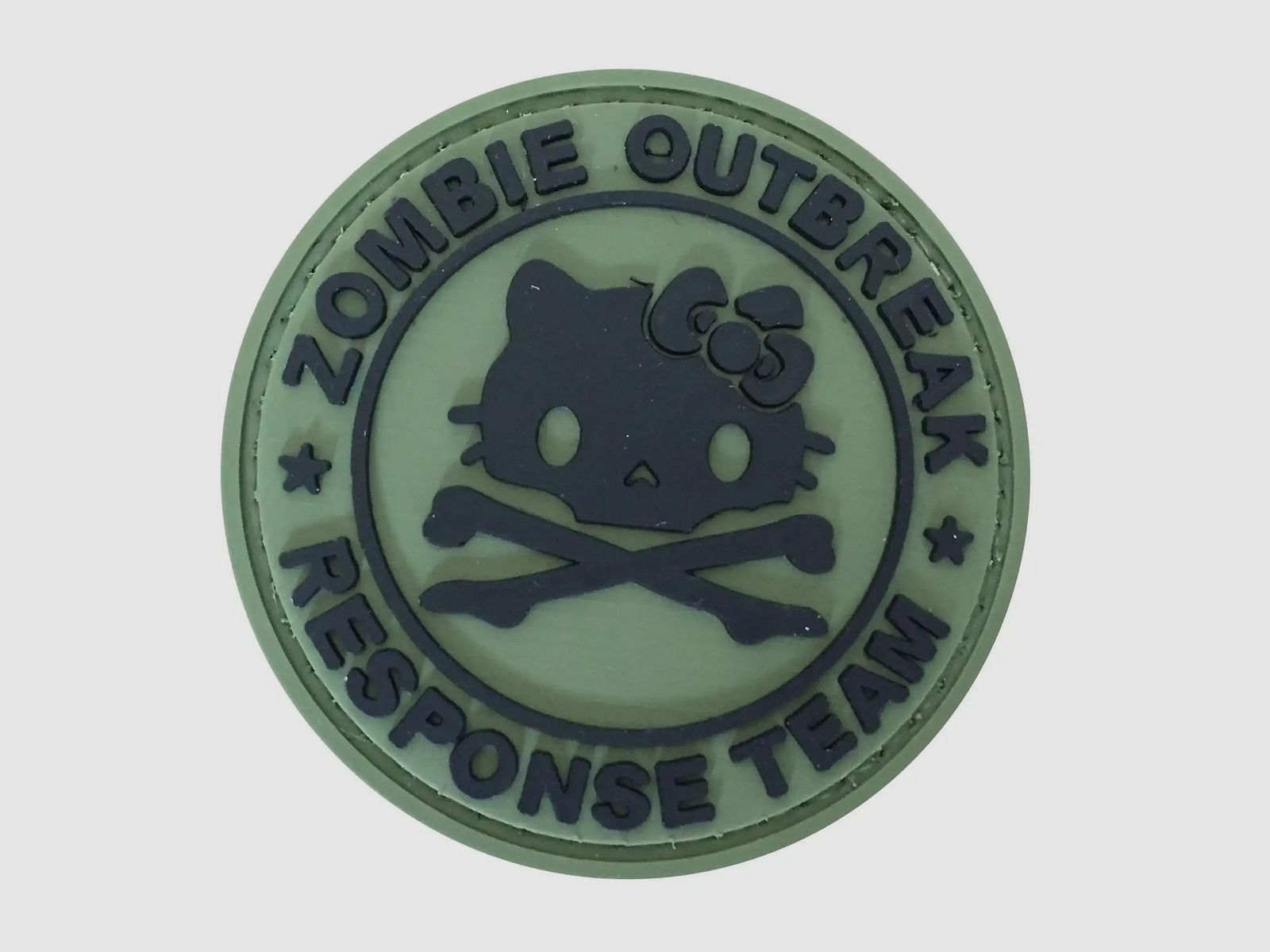 ASMC ASMC 3D Patch Zombie Outbreak Response Team Kitty