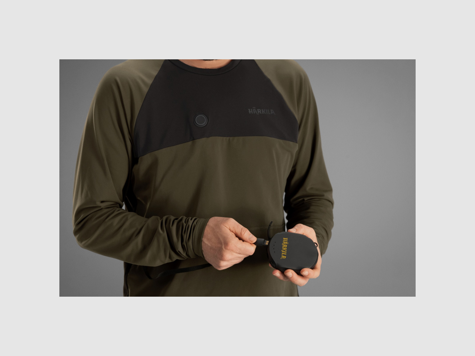 HÄRKILA Heat Thermal Shirt Willow Green/Black