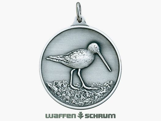 Steinhauer&Lück Jagdmedaille Schnepfe Altsilber