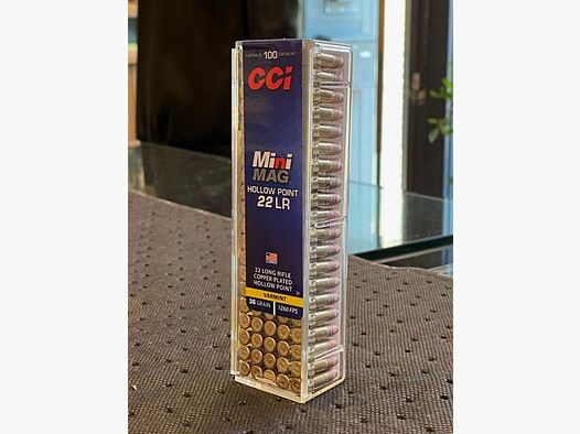 CCI Mini Mag .22 lfB 40grs, 100er Schachtel