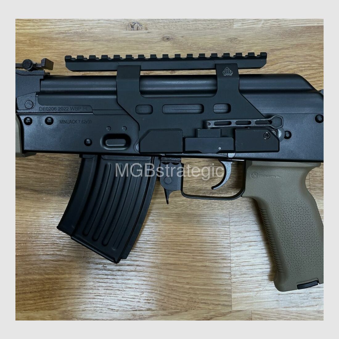 WBP Mini Jack - halbautom. Büchse .223Rem - System AKM AK47 AK74 Schichtholzschäftung - Made in Poland - MiniJack