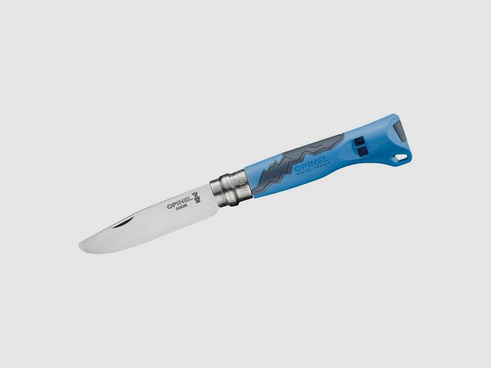 Opinel Opinel Gr. 7 Junior blau m. Pfeife Klappmesser