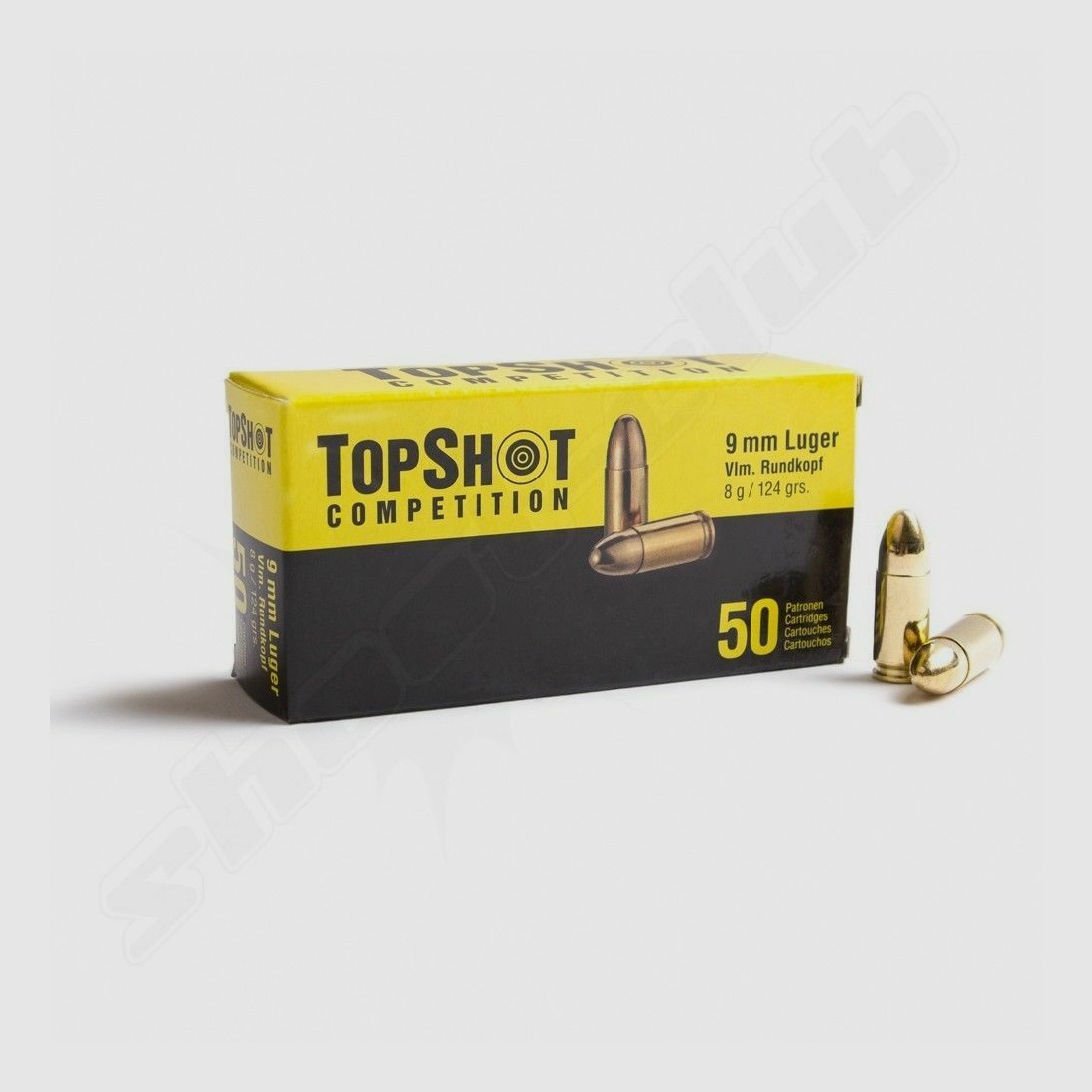 TopShot Competition Competition FMJ 124grs 50St 9mmLuger