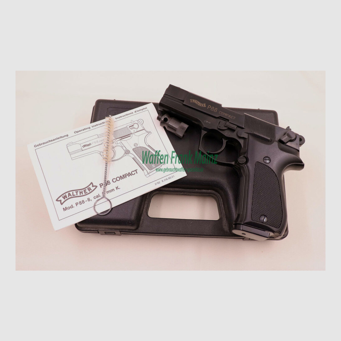 Walther - Ulm P88 Compact 8mm Blanc