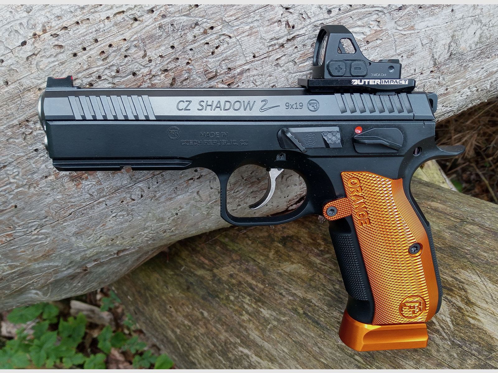 CZ Shadow 2 orange Optic 3MOA °°°°°°°°°°°°°°°°°°°