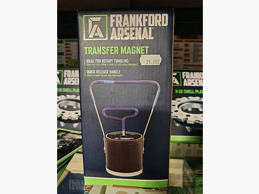 Frankford Arsenal Transfer Magnet Hülsenreinigung
