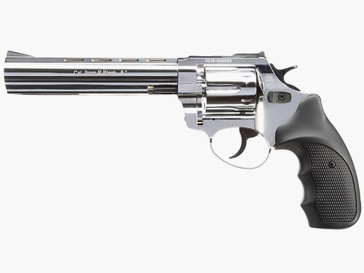 Zoraki R1 6" Cromo 9mm R. - Señal de Gas