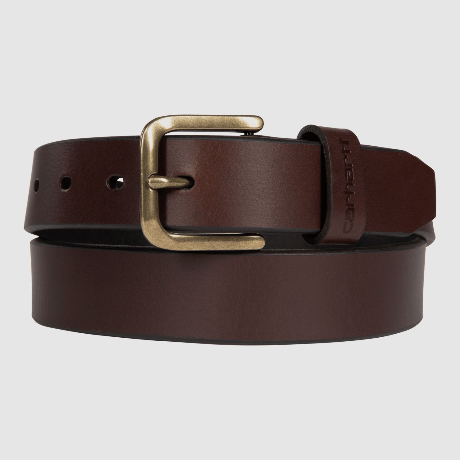 Carhartt Bridle Leather Belt Women Dark Brown XL