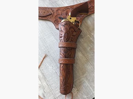 Western-Gürtelhalfter Leder