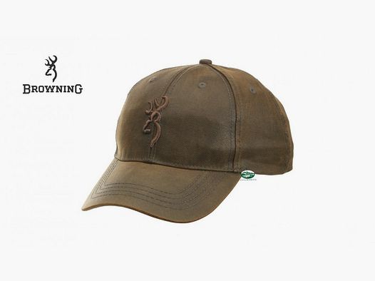 BROWNING Baseballmütze Rhino-Leder braun