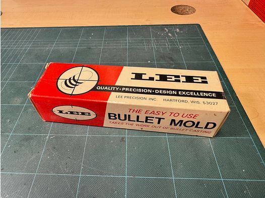 Giesskokille Lee Bullet Mold 429-214 SWC 214gr, Hollow Point für 44 Magnum - 44 Special 