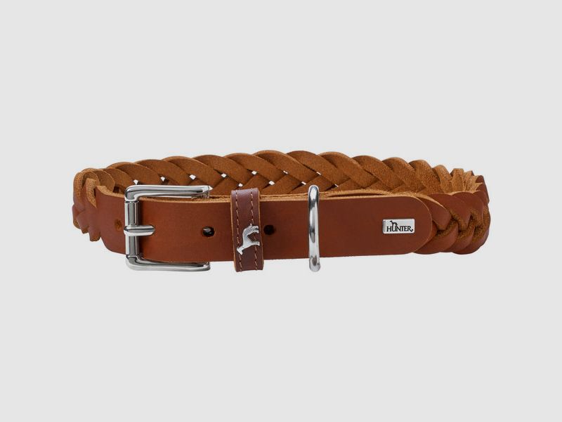 Hunter Halsband Solid Education Special in Cognac, Bild 1 von 6