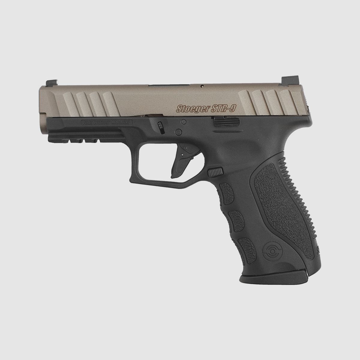 Pistole Stoeger STR-9, Edelstahl, Kal. 9 mm Para 15 Schuss, Picatinny, 4", Bild 2 von 2