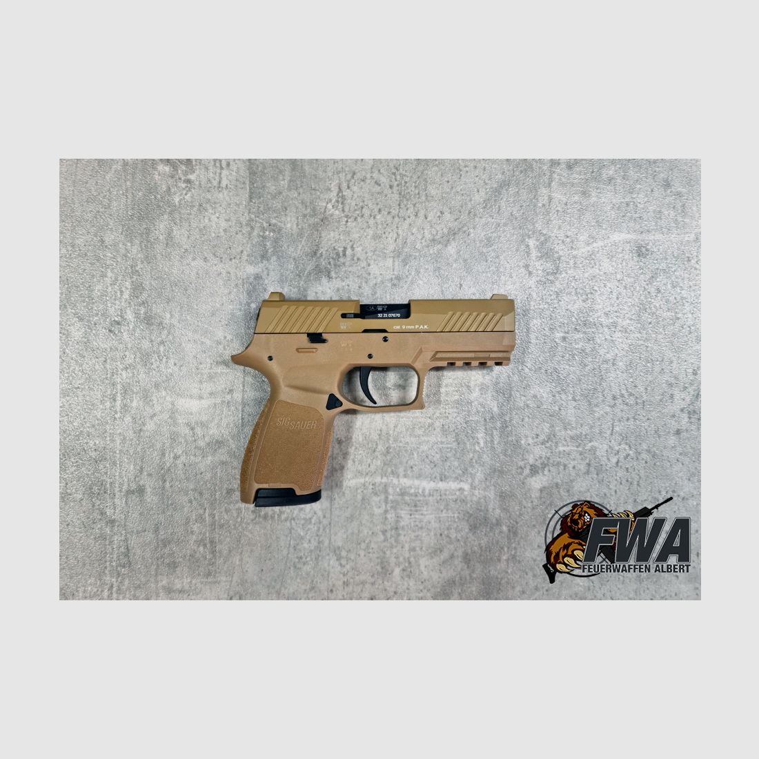 Sig Sauer P320 Ral 8000 9mm P.A.K