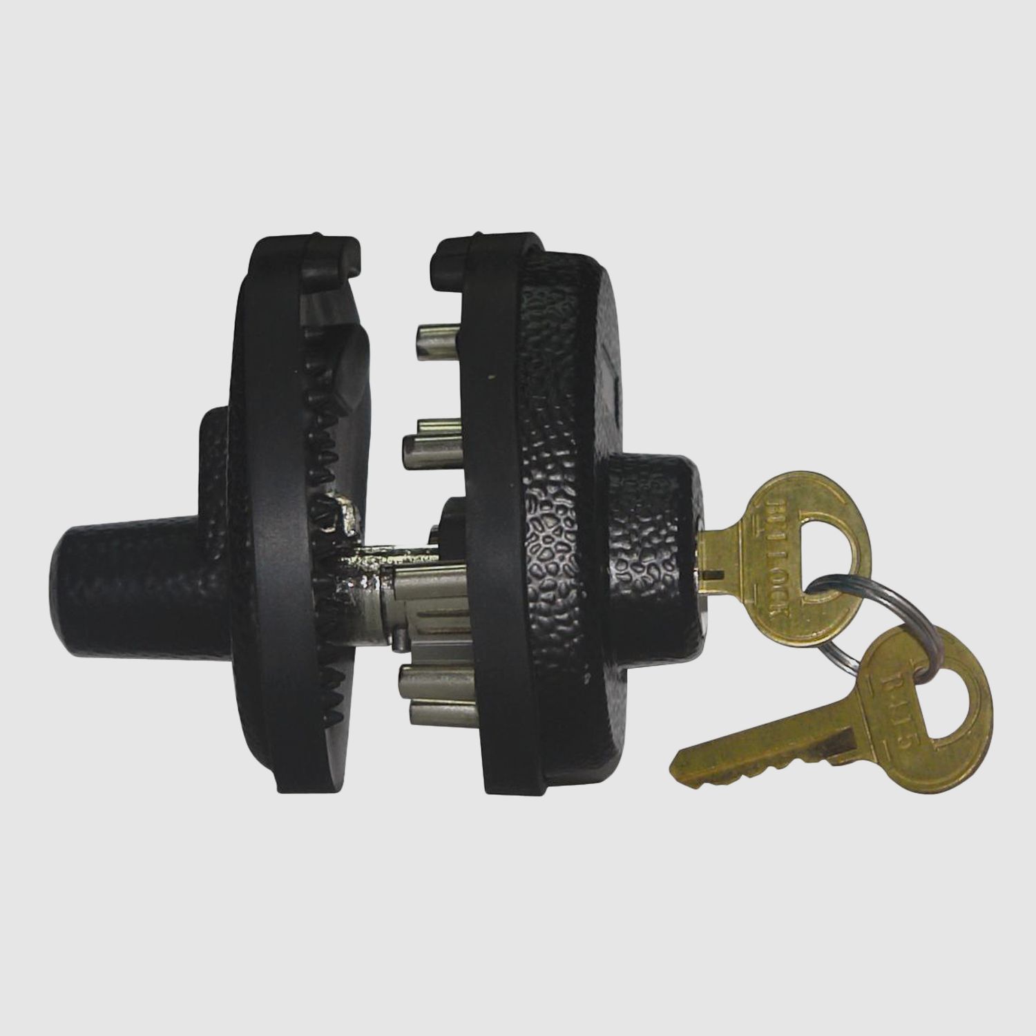 Verrou de décharge avec clé -