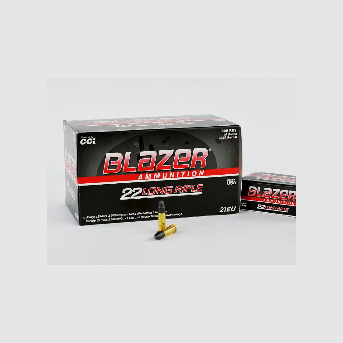CCi Blazer High Velocity .22 lfb, 40 grs 1 Packung (500 Schuss á 0,119 €*)