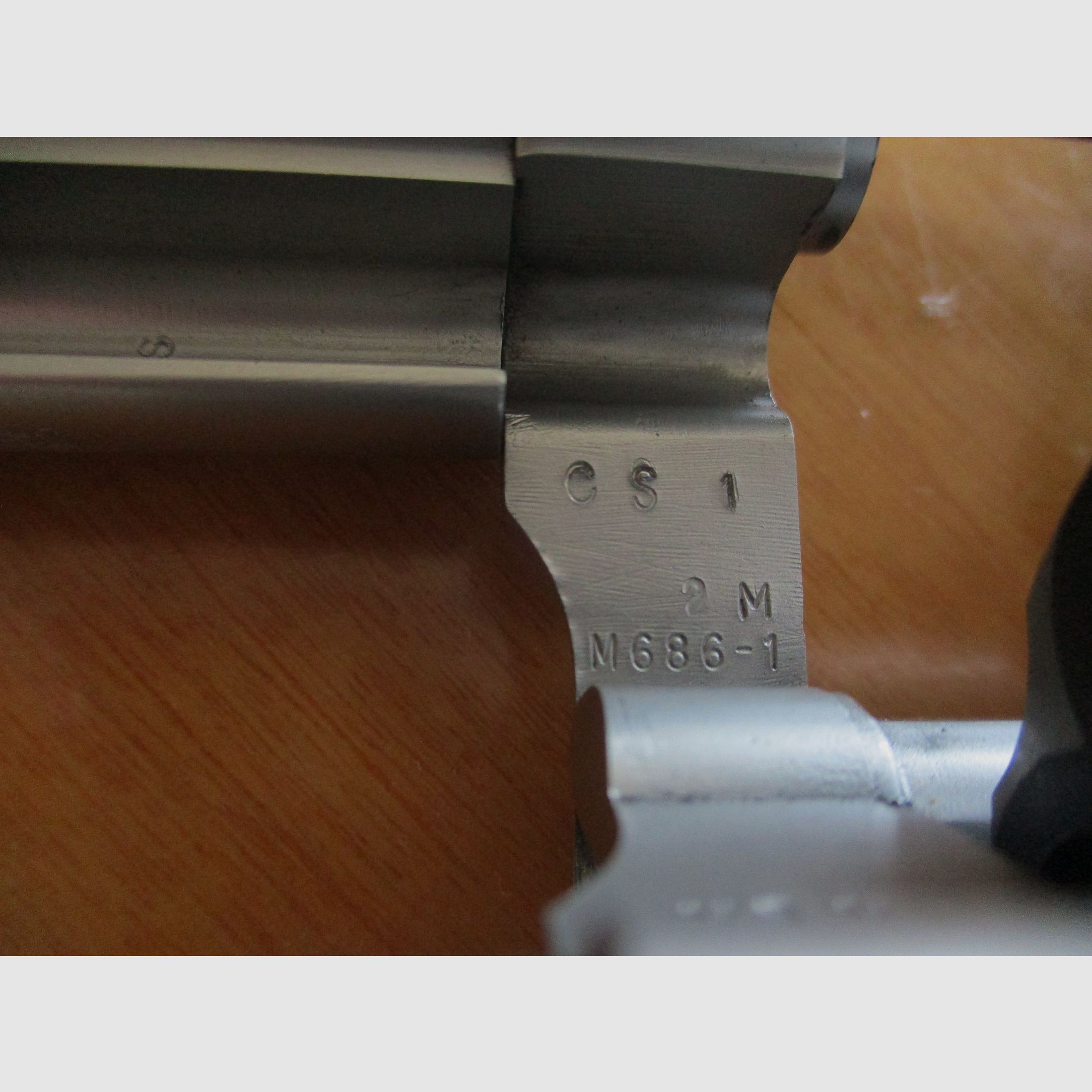  Smith & Wesson  .357Mag 686-1 CS1  3" US Customs Service