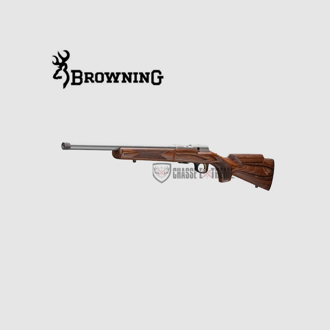 BROWNING T-Bolt Rifle Brown Laminated Adjustable Stainless 16.5", image 4 of 6