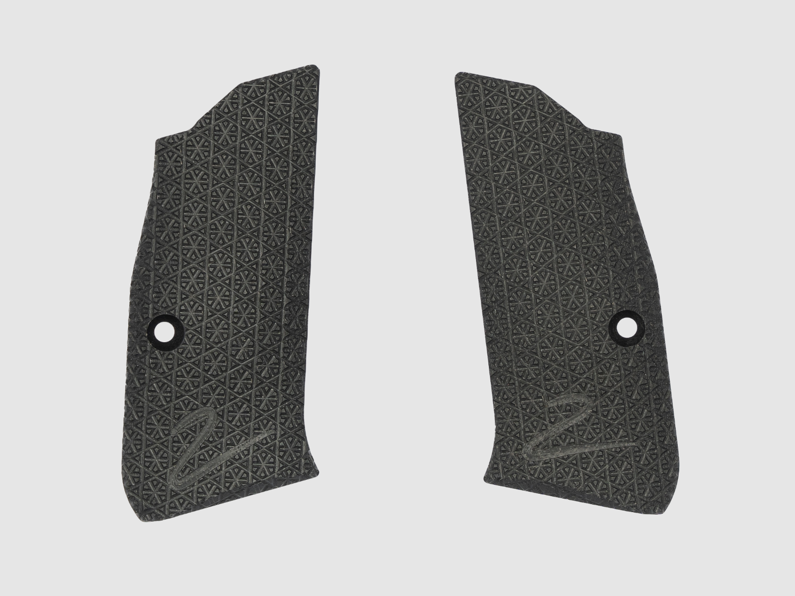 CZ Grips Shadow 2 Compact Black G10 SNOWFLAKE