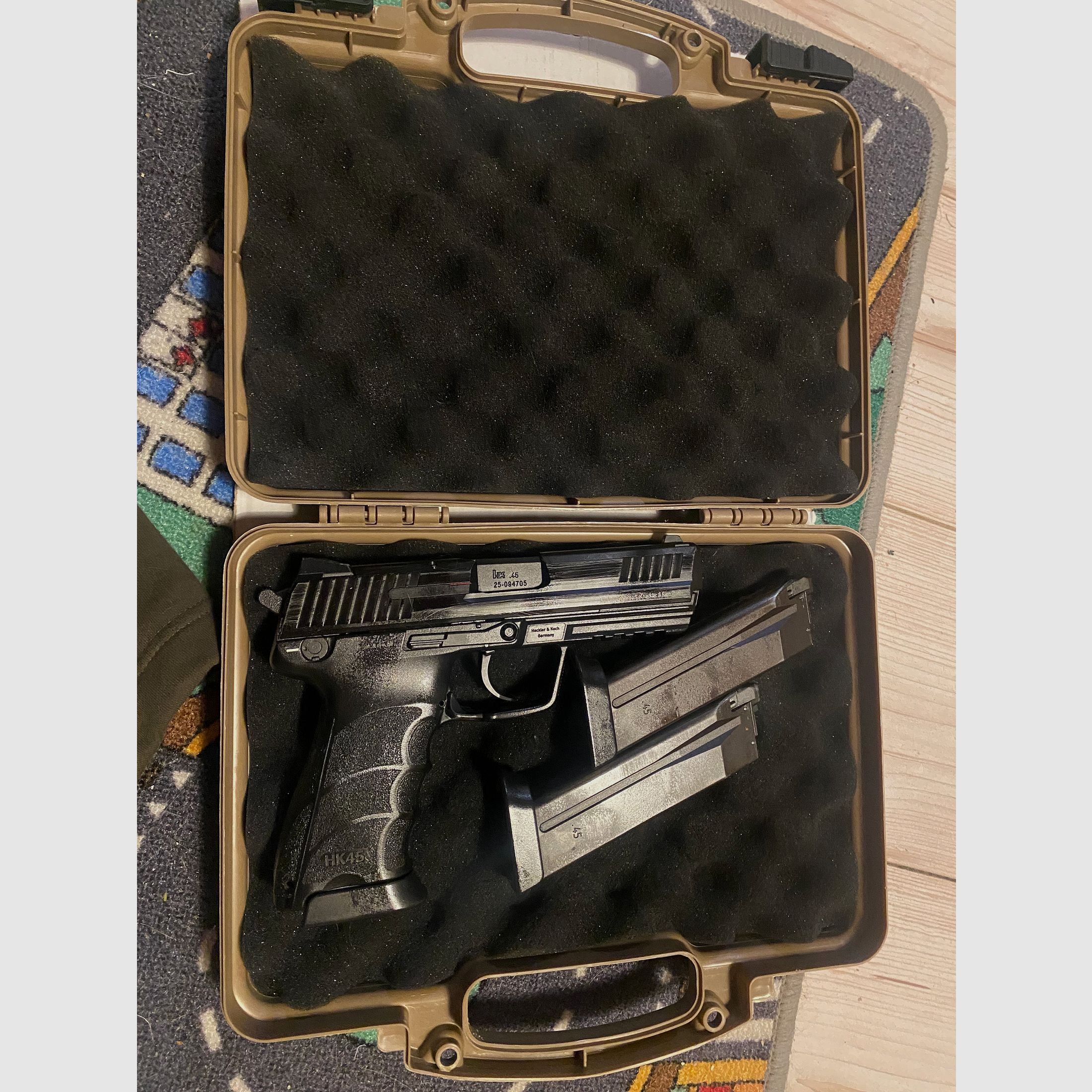 KWA Heckler und Koch HK45 Auto GBB 6mm