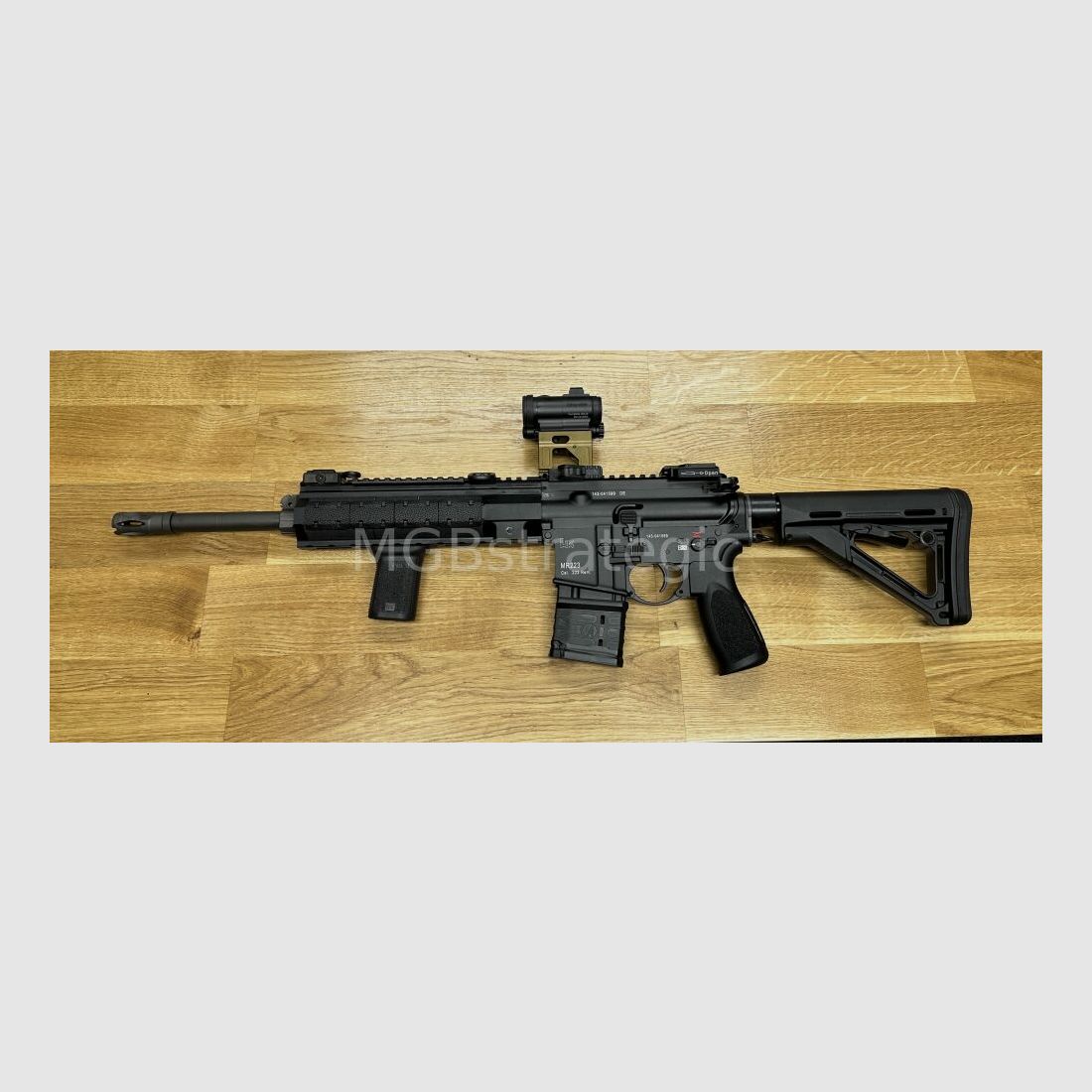 ¡Aprobado para uso deportivo! H&K MR223 A3 14,5" cañón carabina semiautomática .223Rem - Heckler & Koch - versión civil H&K 416 G38