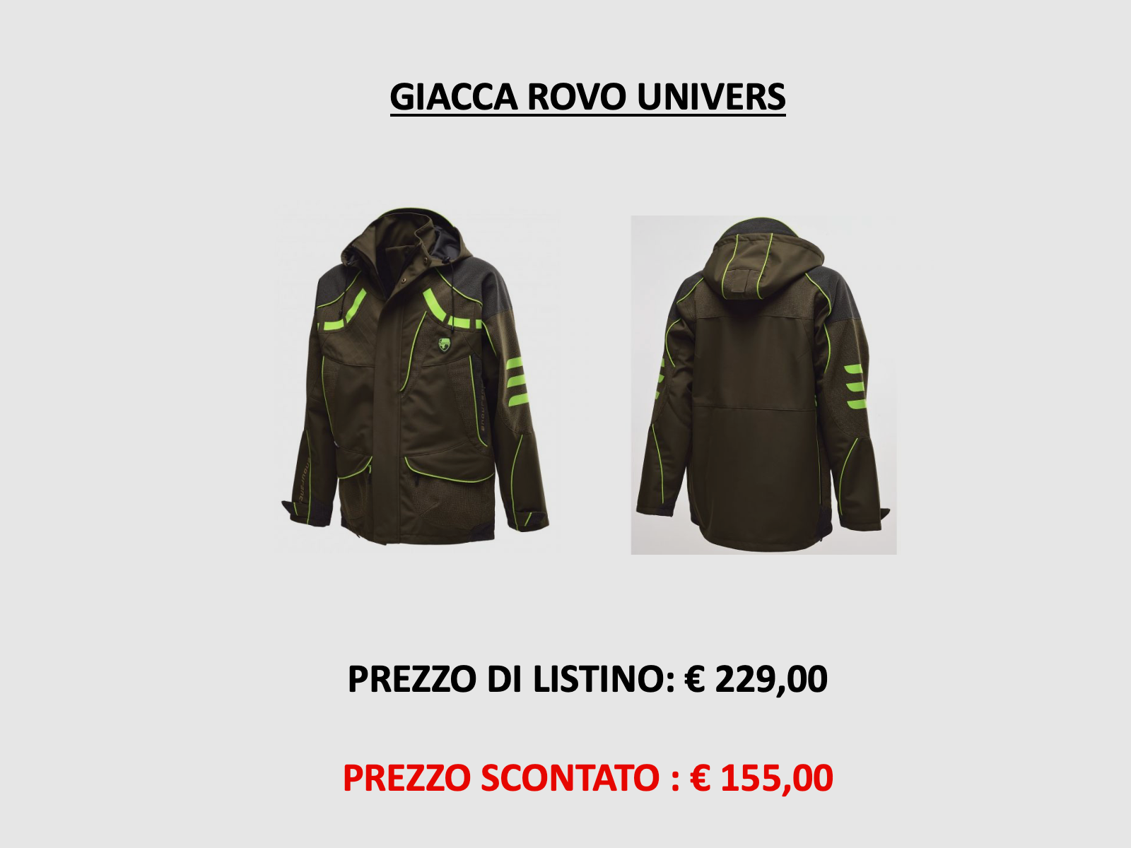 UNIVERS – JACKE ROVO CORDURA® U-TEX 91107 / 392, Bild 1 von 3