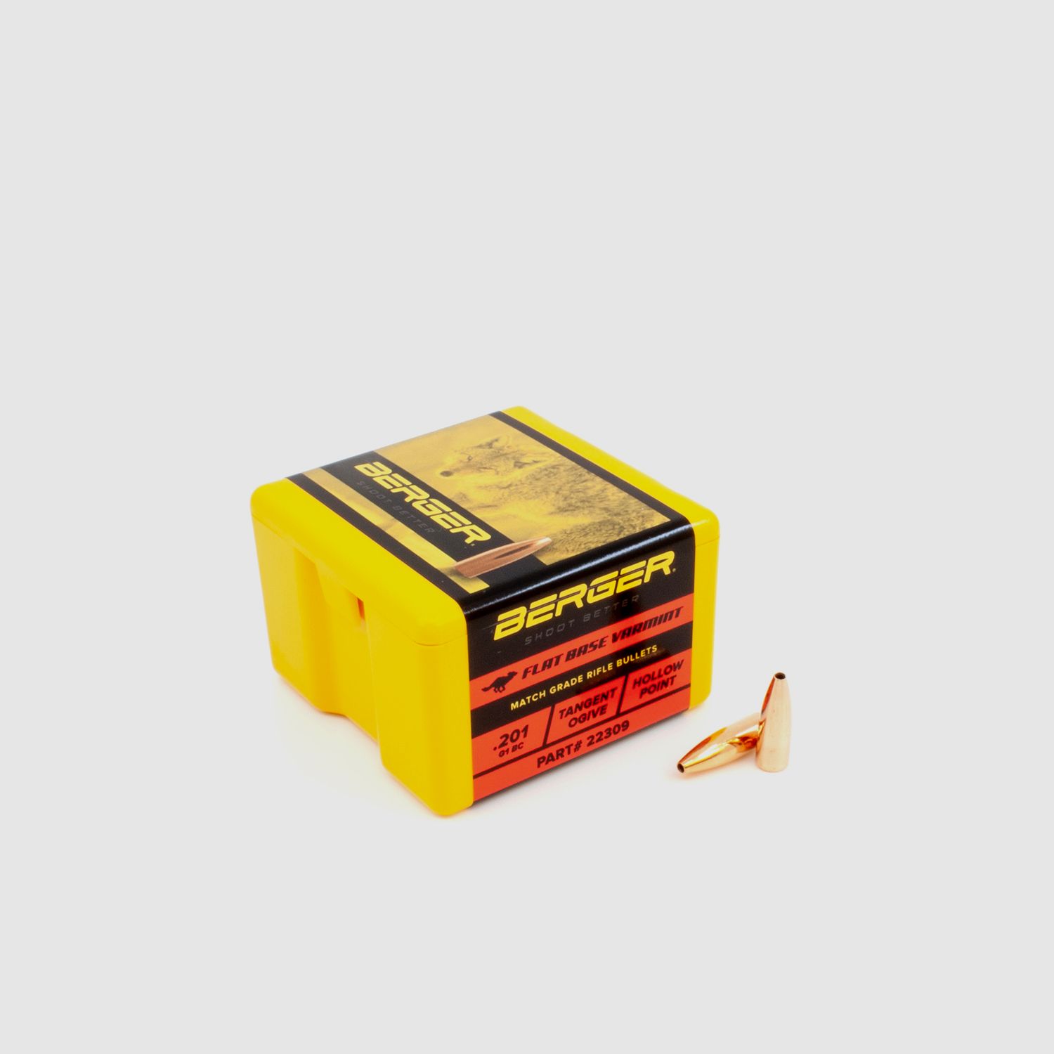 Proiettile Berger .22 FB Varmint 52GR 100 Pezzi