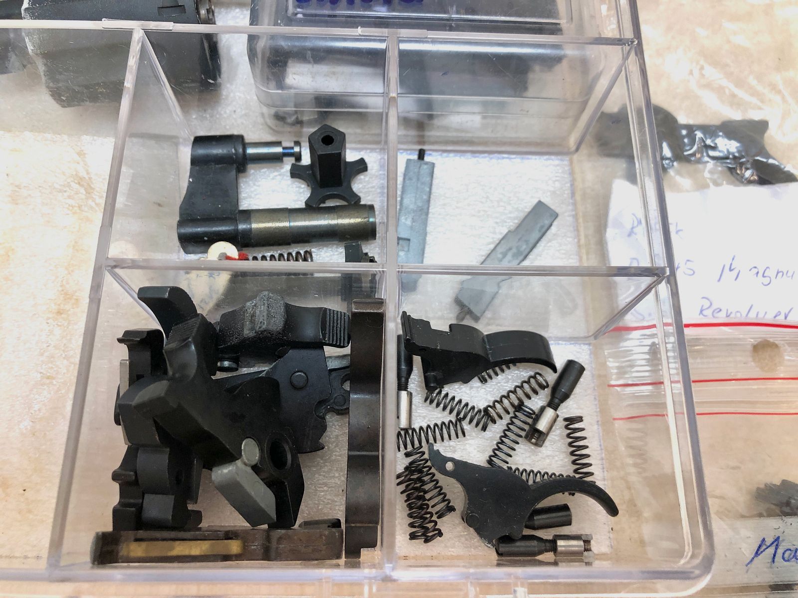 ••• #1 Ersatzteile - Reparatur-Konvolut für Schreckschusswaffen •••