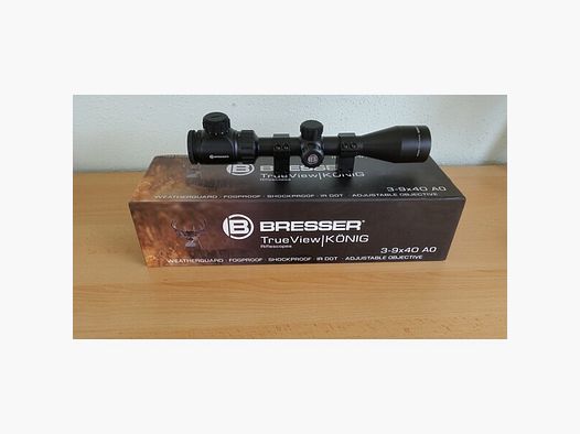 Zielfernrohr Bresser True View / König 3 - 9 x 40 Neu