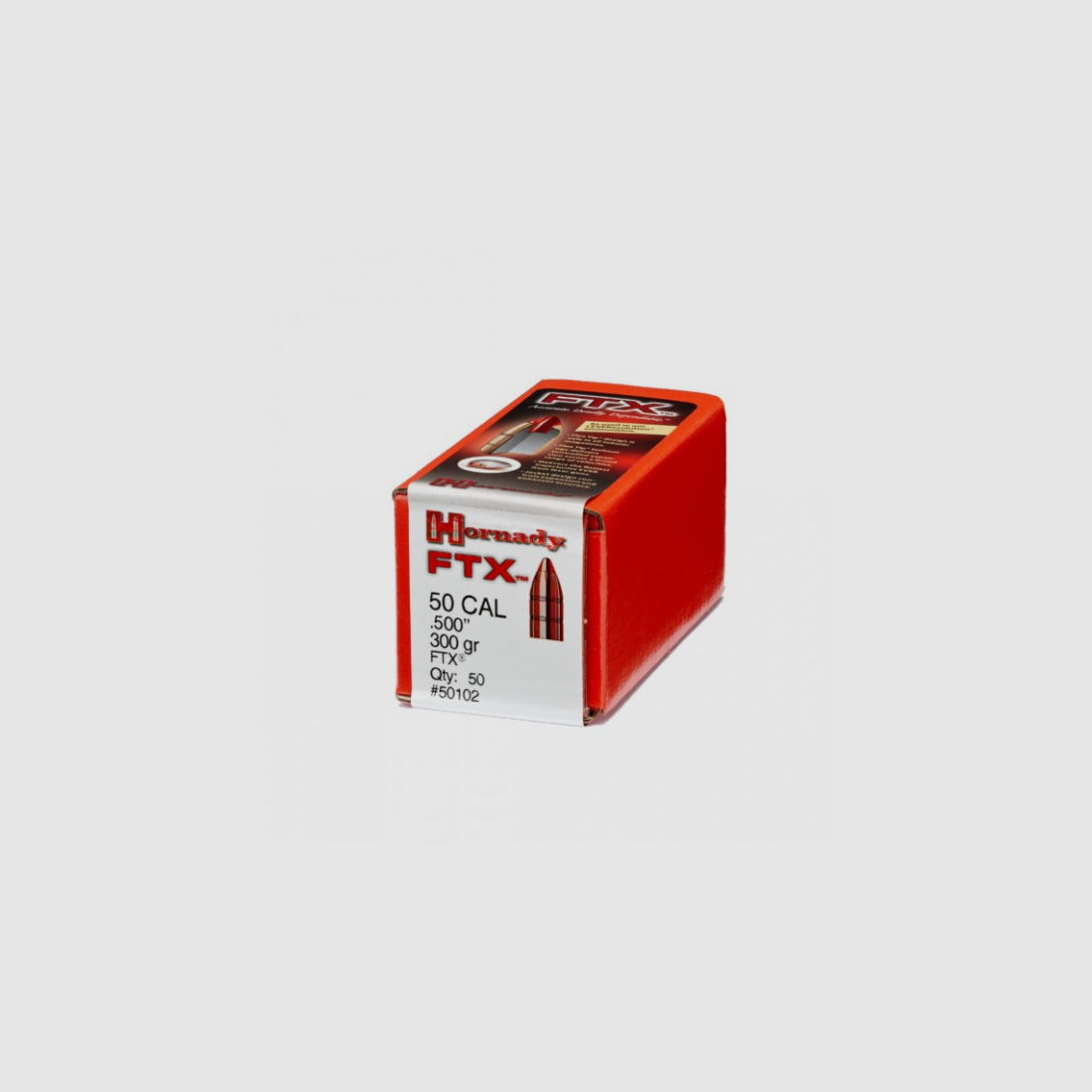 HORNADY 50CAL / .500 FTX MATCH PROIETTILI - 300GRS. - 50 PEZZI